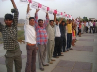 Jaipur Human Chain
