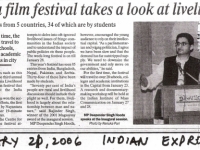 Indian Express 21.January.2006